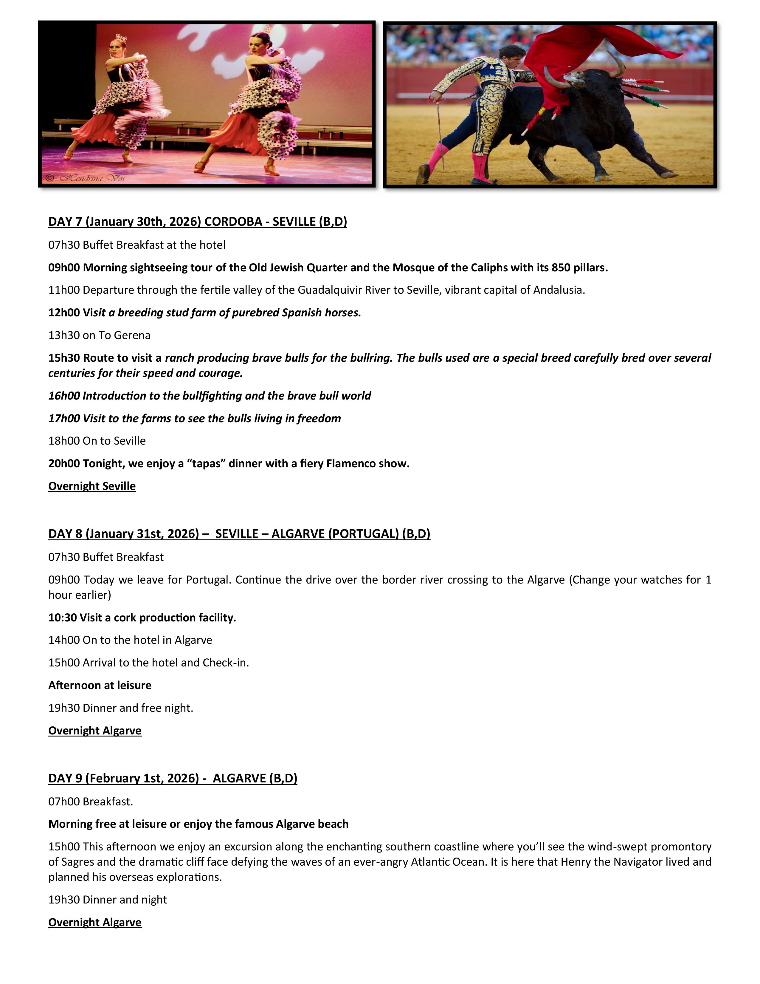 Trip Itinerary 4